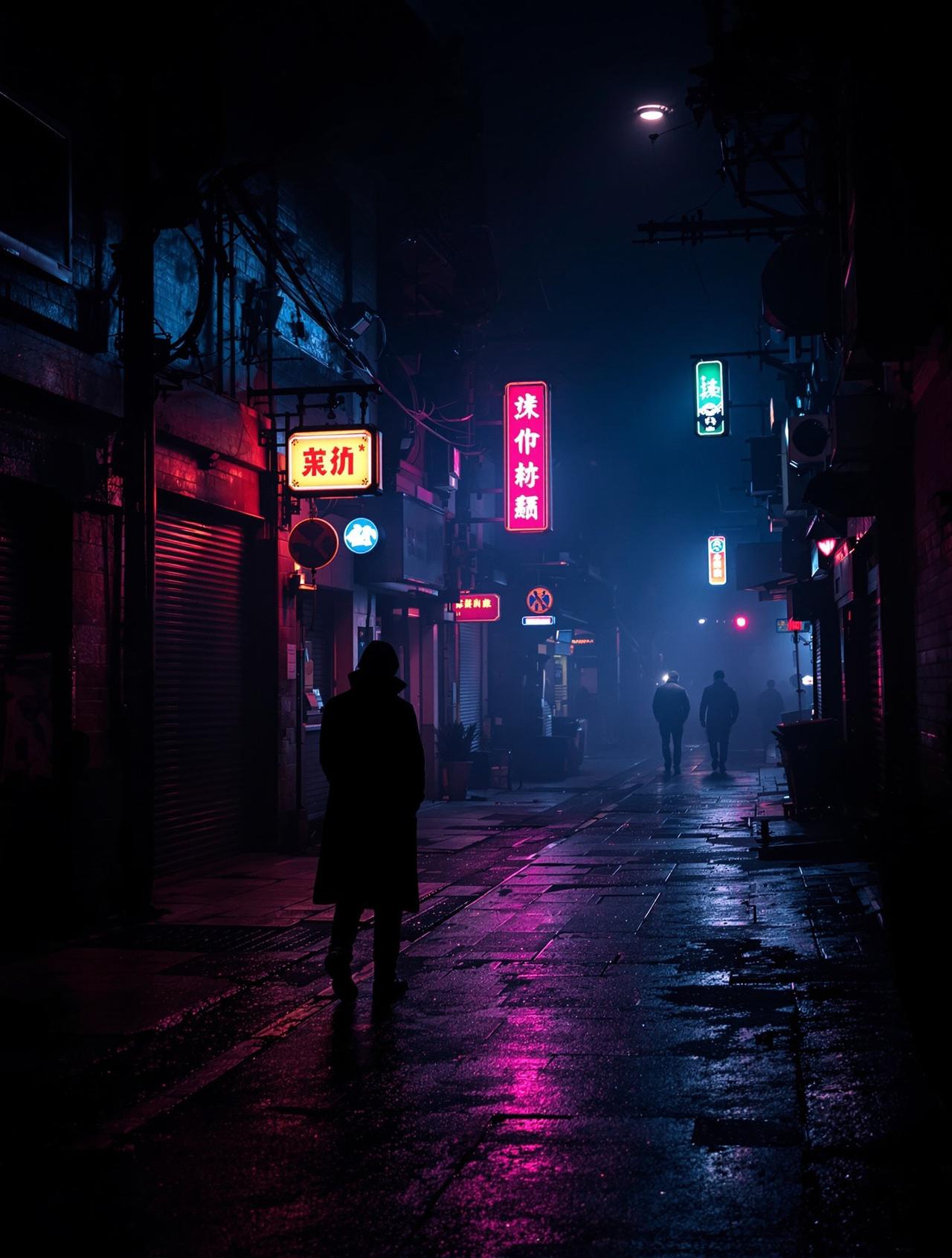 咪咕影院作品-暗夜追光海报